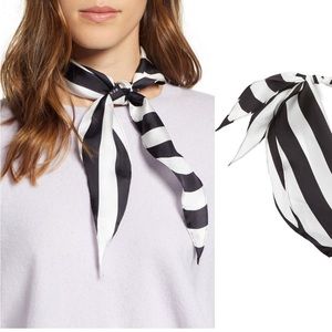 Authentic Rebecca Minkoff Gerber Stripe Diamond Scarf